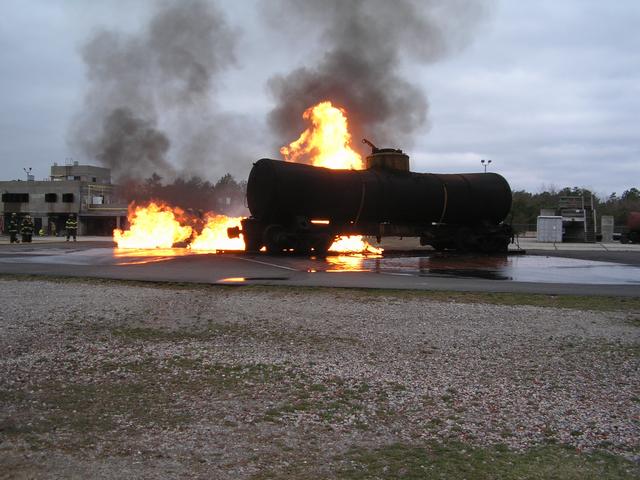 Suffolk Fire Academy (Tanker Fire Drill)