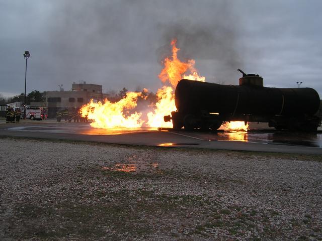 Suffolk Fire Academy (Tanker Fire Drill)