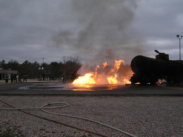 Suffolk Fire Academy (Tanker Fire Drill)