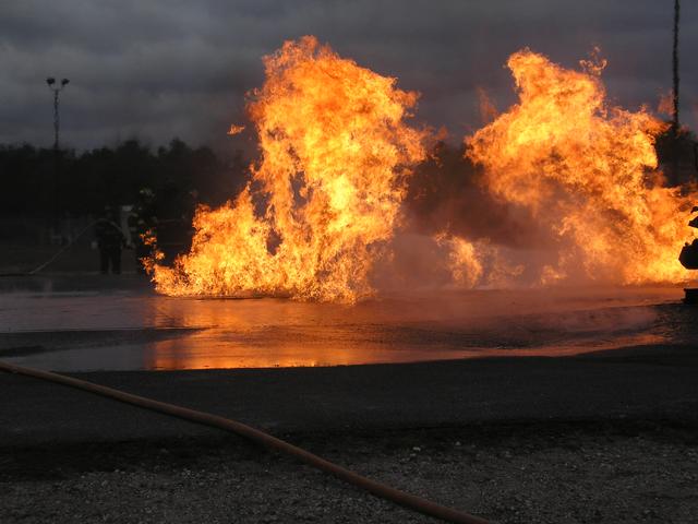 Suffolk Fire Academy (Tanker Fire Drill)